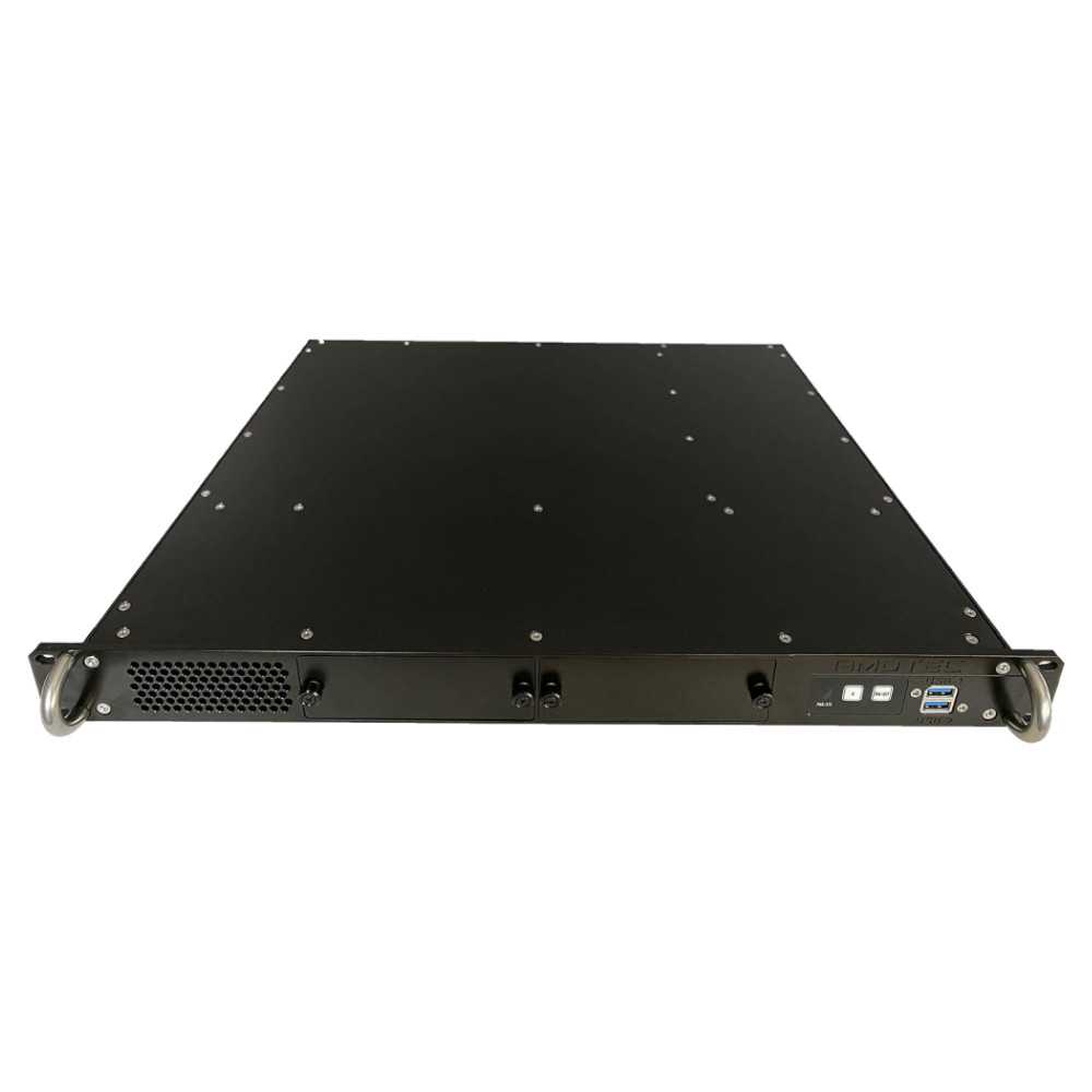 Short Depth Ultra Silent 1U Military Grade Server